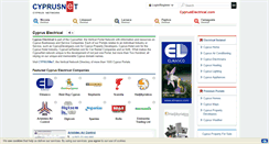 Desktop Screenshot of cypruselectrical.com